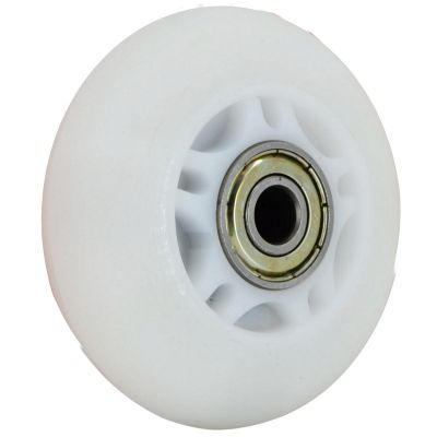 7. ENERO PRO PU-Roller-Skate-Rollen 64 mm, 4 Stück mit ABEC 7 LED-Kugellagern