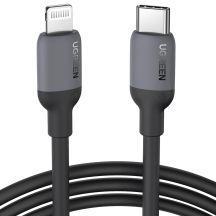 Ugreen US387 Lightning – USB-C MFI PD-Kabel 20 W 480 Mbit/s 1 m – Schwarz