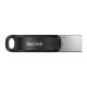 SanDisk iXpand GO SDIX60N-256G-GN6NE USB-Stick (256 GB; Lightning, USB 3.0; silber)