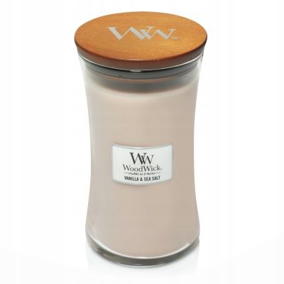 Ellipse Candle VANILLE & MEERSALZ WOODWICK