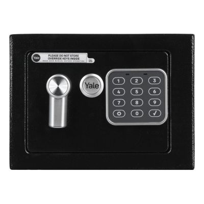 4. Yale Mini-Elektroniksafe Schwarz YSV Mini Basic Safe Schwarz
