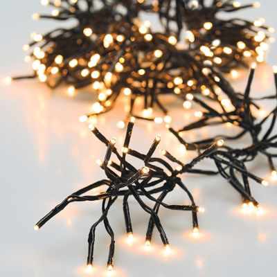 Lichterkette für den Weihnachtsbaum, 3000 LEDs, Timer, warmweiß