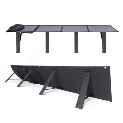 3. Choetech SC009-V2 faltbares Solarladegerät 100 W USB-C / 2x USB-A PD QC – Schwarz