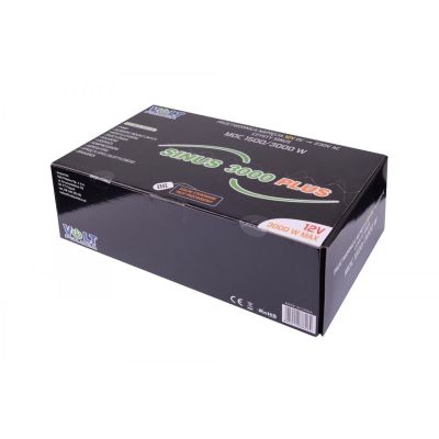 6. Spannungswandler SINUS PLUS 3000 12/230V (1500/3000W) + Fernbedienung - 3SIR300012