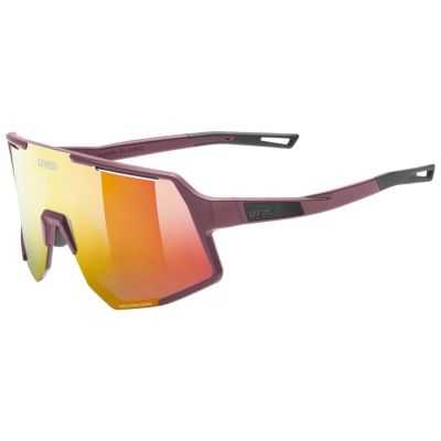 Uvex sequenze CV Multisportbrille Unisex Halbrand Rot