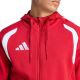 4. adidas Tiro 26 League Sweatshirt-Kapuzenpullover mit durchgehendem Reißverschluss für Herren, rot, KF9106