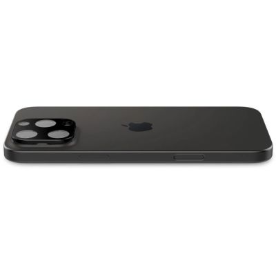 6. Spigen Optik.tR Kameraschutz für iPhone 14 Pro / Pro Max / 15 Pro / Pro Max / 16 Pro / Pro Max - Schwarz 2 Stk.