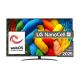 LG NanoCell 65NANO81A3A 65'' 4K Ultra HD WebOS Dolby Digital DVB-T2 Schwarzer Fernseher