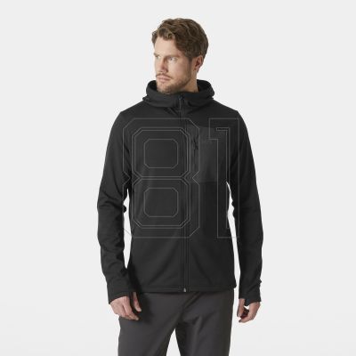 5. Helly Hansen Versalite Fleecejacke mit Kapuze M 49547 990