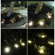 42. Solarlampe mit 8 SMD-LEDs zur Erdung, 4er-Set