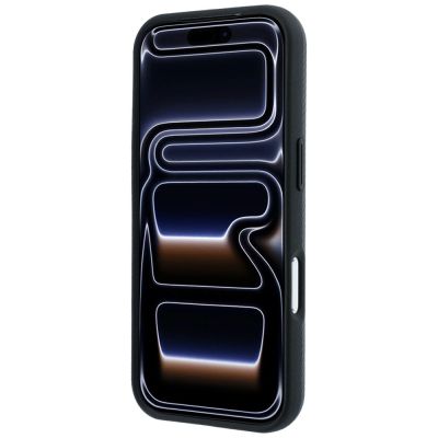 5. BMW Kevlar-Metall-Logo MagSafe Hülle für iPhone 18 Pro Max / 17 Pro Max – Dunkelgrau