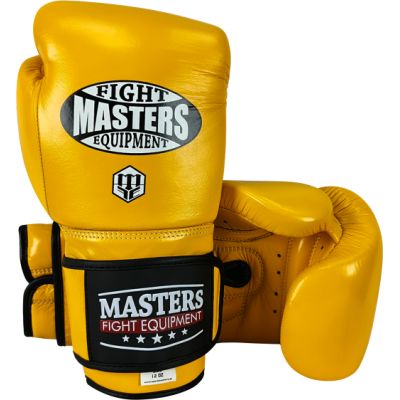 10. RBT-MEX Lederboxhandschuhe, 12 oz, Gelb