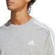12. adidas Essentials Single Jersey 3-Streifen M IC9337