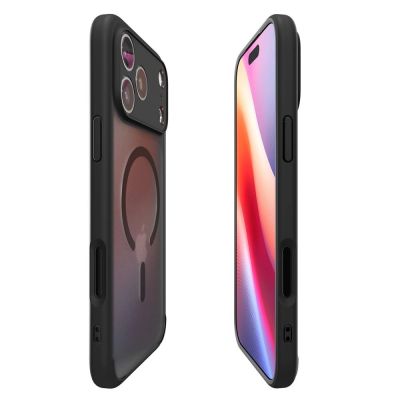 6. Spigen Ultra Hybrid MagSafe Case für iPhone 17 Pro Max - Schwarz