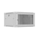 7. LANBERG Wandregalschrank 19" 6U 600x600 GRAU PERFORATIONSTÜR (BAUFLAUF)