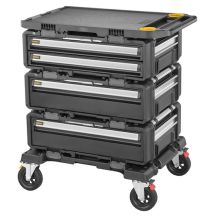 DeWALT DWST60510-1 Werkzeugkasten Metall, Kunststoff Schwarz, Edelstahl, Gelb
