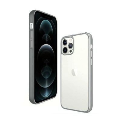 3. PanzerGlass ClearCase Hülle für iPhone 12 Pro Max – transparent und silber