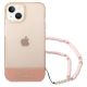 2. Guess GUHCP14MHGCOHP iPhone 14 Plus 6,7" różowy/pink hardcase Translucent Pearl Strap