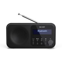 Sharp DR-P420 Tragbares Radio Schwarz