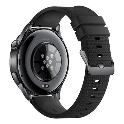 6. Xiaomi Watch 5 3,91 cm (1,54") AMOLED-Display 47 mm Digital 480 x 480 px Touchscreen Schwarz GPS