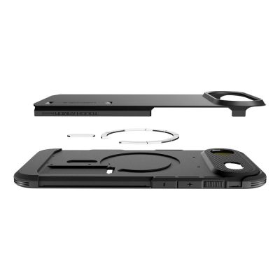 7. Spigen Tough Armor "T" MagSafe Hülle für iPhone 17 Air - Schwarz