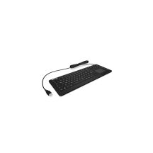 KeySonic KSK-6231 INEL (CH) Industrielle USB-QWERTZ-Tastatur in Schwarz