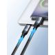 8. Joyroom Speedy Series S-A21 2in1 USB-C – USB-C/USB-C-Kabel 100 W 1,5 m – Schwarz