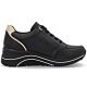 2. Schwarze Damen-Keilsneaker aus Leder von Remonte Rieker (Modell D0T03-03)