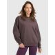 Damen-Sweatshirt mit Kapuze, offen, 4F 4FRAW25TSWSF2775-82S