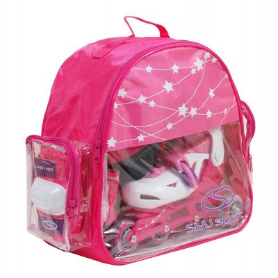 23. SMJ Sport Combo Pink LED Set: 2in1 Rollschuhe HS-TNK-000009549