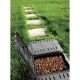 2. GARTENKOMPOSTENBEHÄLTER EKOBAT SEGMENTIERTES MODUL COMPOGREEN SCHWARZ 800L