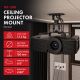 5. MACLEAN Projektor-Deckenhalterung, 54–320 mm, bis 13,5 kg, 360°-Drehung MC-200 B