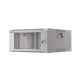 5. LANBERG Wandschrank 19" 4HE 570x600 Schnellmontage (Grau, flach verpackt) WFFA-5604-10S