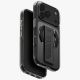 Uniq Heldro Air Magclick Ladehülle für iPhone 18 Pro / 17 Pro – Schwarz