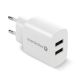 3. EVERACTIVE 2xUSB 2,4A WEISSES LADEGERÄT SC-220