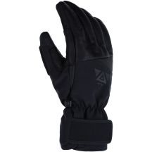 Viking Norvik Pro Pipe Skihandschuhe für Erwachsene, schwarz mit Leder, Größe 6