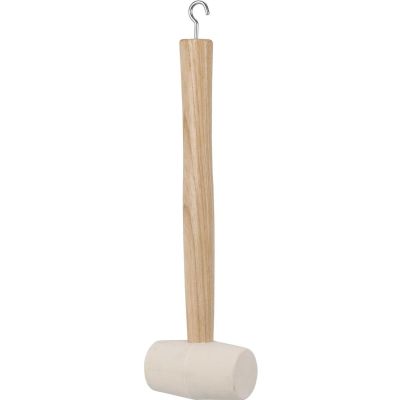 6. GUMMI-CAMPINGHAMMER MIT HOLZGRIFF