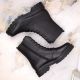 8. Bequeme isolierte Lederstiefeletten Remonte W RKR622 schwarz