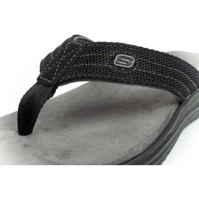 27. Skechers Proven Flip-Flops M 204577 BLK
