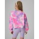 2. Lockerer Mädchen-Sweatshirt ohne Kapuze, Größe 4F 4FJRSS26TSWSF2935-90A
