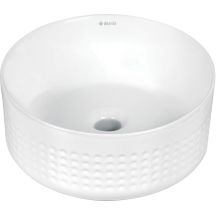 Asymmetrisches Keramik-Aufsatzwaschbecken