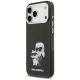 2. Karl Lagerfeld IML Aquarelle Karl & Choupette & Logo MagSafe Hülle für iPhone 17 Pro - Schwarz