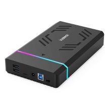 Inateck FE3003 HDD/SSD-Gehäuse Schwarz 2,5/3,5"