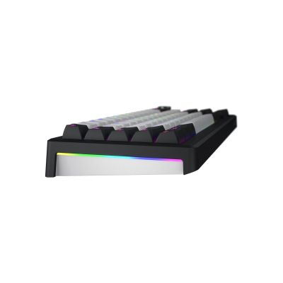 4. HATOR Skyfall 65 MAG ULTIMA 8K kabellose Gaming-Tastatur USB + RF + Bluetooth QWERTZ US-Englisch Schwarz, Weiß