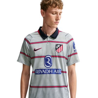 5. Nike Atlético Madrid Stadion 2026/27 Herren-Trikot Grau II6650 087