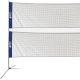 5. BEST SPORTING 4-IN-1 VERSTELLBARES BADMINTON-, TENNIS- UND VOLLEYBALL-SET