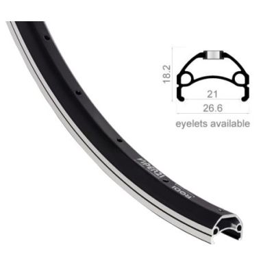 VIPER Felge 26'' 559x21 schwarz 36 Loch