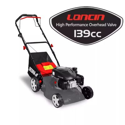 2,4 kW 139 cm³ 43 cm Benzin-Rasenmäher mit Eigenantrieb