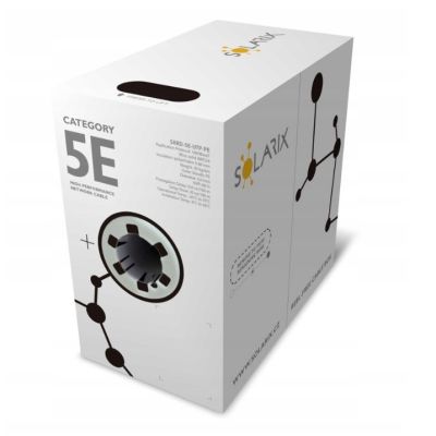 4. Solarix CAT5E UTP PE FC Installationskabel