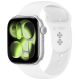 Tech-Protect Silikonarmband für Apple Watch 40 / 41 / 42 mm – Weiß